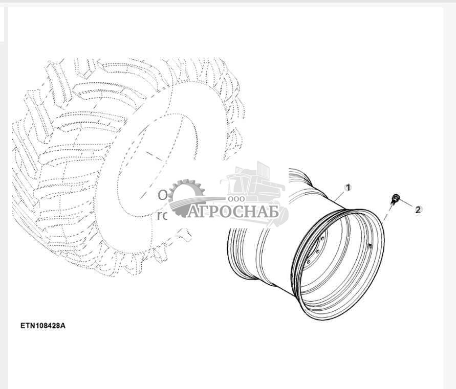 Ведущее колесо, DW27B x 32 